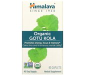 Himalaya, Gotu Kola orgánica, 90 tabletas