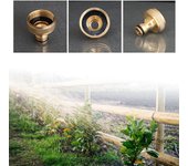 Conector rápido de rosca de 1 pulgada para riego de jardín, adaptador de boquilla de grifo, pistolas de agua, manguera de jardín, hidrolavadora.