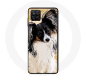 Coque pour Samsung Galaxy A42 5G Épagneul nain continental papillon Race de chiens