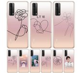 Funda blanda para teléfono Love Yourself Flower Kpop para Huawei Y9S Y6S Y8S Y9A Y7A Y8P Y7P Y5P Y6P Y7 Y6 Y5 Pro Prime 2020 2019 Y6 2018