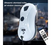 Robot de limpieza de ventanas, rociadores de agua inteligentes ultrafinos, aspiradora con Control remoto, lavadora de vidrio para ventanas EU Plug