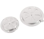 Rejilla de ventilación de aire ajustable de 95/125 mm, rejilla de ventilación de conductos redondos, cubierta para parrilla de barbacoa, ahumador, ventilación de escape de estufa 95MM