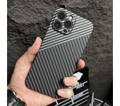 Funda mate de textura de fibra de carbono ultrafina de lujo para Iphone 14 13 11 12 Pro Max Mini Xr X Xs 14pro Max cubierta dura de Pc a prueba de golpes For iPhone X or XS