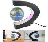 Juguete para niños, globo flotante de levitación magnética, mapa del mundo LED, decoración del hogar, regalos de cumpleaños, bola de luz novedosa, lámpara antigravedad electrónica. US plug