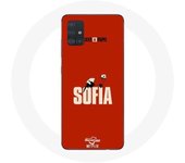 Coque pour samsung galaxy A71 La casa de papel Sofia Art