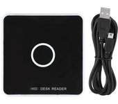 Lector de escritorio, grabador, emisor de tarjetas RFID UHF de 915 MHz, control de acceso con etiquetas electrónicas sin contacto