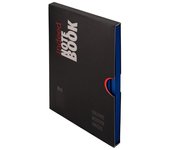 Cuaderno Indeed Professional B5, 120 páginas, diseño de cuadrícula azul marino