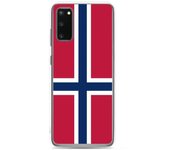 Coque Téléphone - Samsung - Galaxy S20 Plus - Drapeau de la Norvège - Souple - Multicolore