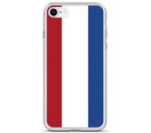 Funda iPhone - Drapeau Pays-Bas - iPhone SE 2020 - Souple - Multicolore - Verticale