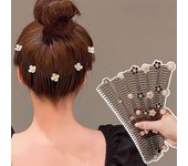 Accesorios de peinado, diademas, pelo fragmentado, aro para el pelo, Clip, diadema para el pelo a la moda, peine para niña Style 4