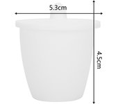 Crisol de laboratorio de PTFE de alta forma con tapa, suministros experimentales de 30 ml