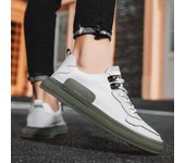 Zapatillas de deporte de moda para hombre, zapatillas deportivas informales transpirables, zapatos vulcanizados con cordones de diseñador para hombre, zapatillas para hombre, novedad de 2025 39