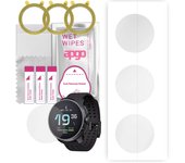 3 protectores de pantalla ultra transparentes de hidrogel de apgo para Suunto Race, película de hidrogel, TPU flexible y suave con capa de posicionamiento de fácil instalación