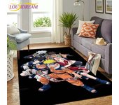 Nuevas alfombras de dibujos animados de Naruto, alfombras para gatear para niños, tapetes para mesa de té para sala de estar, alfombras para dormitorio, tapetes lavables para el hogar 40cm x 60cm