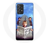 Coque pour Samsung Galaxy A33 5G Home Alone Maman j'ai encore raté l'avion