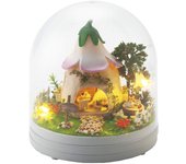 Casa de muñecas Yanoman U Jardín de Hadas Manual de instrucciones japonés con pegamento Miniatura 516-14