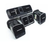 Ruili353 para Skoda Yeti Tablero Aire Acondicionado Salida de CA Ventilación Ventilación Trasera de CA para Skoda Yeti Aire Acondicionado Aire Rear
