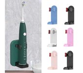 Soporte de pared para cepillo de dientes eléctrico, ahorro de espacio, sin perforación, accesorios de baño, soporte para cepillo de dientes, organizador blanco