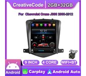 2 Din Car Radio Android pantalla táctil para Chevrolet Cruze J300 2008-2012 4 núcleos Carplay DSP navegación Gps reproductor Multimedia 2 + 32GB 1+16GB