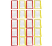 20 lupas de tamaño de tarjeta de crédito, ligeras y portátiles, para lectura y maquillaje.