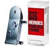 Carolina Herrera 212 Heroes Forever Young Men Eau de Toilette, 50 ml