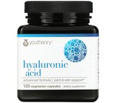 Youtheory, hyaluronic acid, advanced formula, 120 veggie capsules
