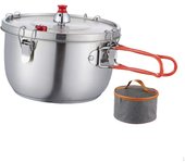 Cocina de gas e inducción a presión para conservas de arroz con perillas de seguridad comerciales Double handle