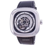 Sevenfriday P-Series Automatic P1B/01 SF-P1B-01 Reloj para hombre negro