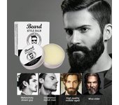 Crema para barba de 30ml, caja de aluminio para cuidado nutritivo, suave y de peinado con cera para barba, 1 ud. amarillo