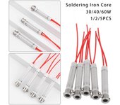 heat 220V 30W40W60W Heating Element Replacement Welding Tool Soldering Iron Core Weld Equipment 1pc-60W