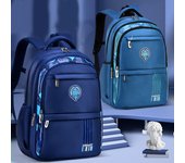 Mochilas escolares impermeables para niños, mochilas para niños, mochilas de escuela primaria, mochila ortopédica 46*30*17cm negro