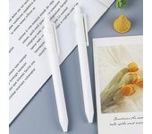 Bolígrafo de punta fina de secado rápido, 6 unidades por caja, para firmas de estudiantes, material de papelería. 1pc rojo