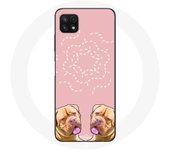 Coque pour Samsung Galaxy A22 5G Dogue de Bordeaux symétrique photo