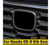 Accesorios para coche para Honda CR-V CRV 6.ª generación 2023 2024 2025 híbrido ABS, cubierta de rejilla delantera, emblema, insignia, carcasa con logotipo