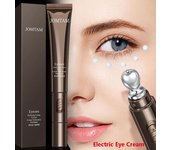 Crema eléctrica para ojos Golden Caviar, masajea los ojos para mejorar las ojeras y el cuidado de los ojos antiarrugas, crema vibratoria para ojos 20g