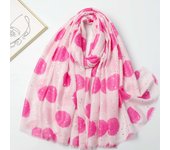 2024 Primavera y otoño invierno nuevo algodón y cáñamo bufanda larga y fina viaje versátil protector solar chal cálido para mujeres 88*180cm rojo rosa