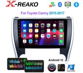 Radio para coche Android Auto para Toyota Camry 2015-2017 Reproductor de vídeo multimedia Carplay Estéreo GPS Estéreo 1+32