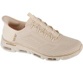 Zapatillas sin cordones Skechers: Glide-Step Gratify - Pace, zapatillas beige para mujer 36,5 beige