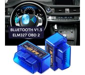 Mini escáner inalámbrico Bluetooth Elm327 V1.5 OBD2 para escáner de coche de precisión multimarca CAN-BUS