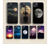 Funda de teléfono Moon Moonlight para iPhone Samsung Galaxy Redmi Xiaomi Oppo OnePlus Note SA 7 8 9 10 11 12 13 14 20 21 22 23 53 54 Pro Max Plus Ultra iPhone 6 or 6S