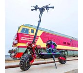 Patinete eléctrico plegable para adultos RS7 3800W 52V 38AH de alta capacidad, velocidad máxima: 65-80 km/h, alcance máximo: 80 km, pantalla LCD de 11 pulgadas, UE 2025 3800W-52V-38AH