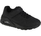 Deportivas de Niño Piel Sintética Skechers 28 negro