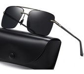 Veithdia, gafas de sol Vintage para hombre, lentes polarizadas UV400, gafas de sol para hombre, gafas cuadradas clásicas para conducir para hombre, gafas H628