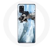 Coque Samsung Galaxy A21S Star Wars front de bataille