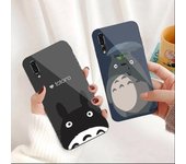 Cartoon Cute Ghibli Phone Case For Huawei P50 P40 P30 P20 Pro Mate 40 30 20 Pro Nova 9 8 7 PC Glass Phone Cover Huawei P50 Pro