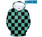 Sudadera con capucha para hombre, Jersey de edición fina de otoño 2023, sudadera con capucha verde degradado colorido, abrigo superior de arco iris con capucha de Color sólido XS