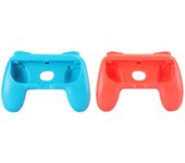 Empuñaduras ergonómicas para juegos, funda protectora antidesgaste para mando, accesorio de repuesto para mando(rojo