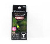 Señuelo de hundimiento Jackall Bleeker Bottom Switch de 5 gramos, tabla verde (5454)
