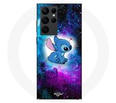 Coque Maniacase pour Samsung Galaxy S22 Ultra Stitch ohana espace coloré