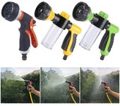 Pistolas de agua de alta presión multifunción, recipientes de espuma, pistolas rociadoras ajustables para lavado de autos, 8 modos, riego de césped, aspersores, herramienta de riego
